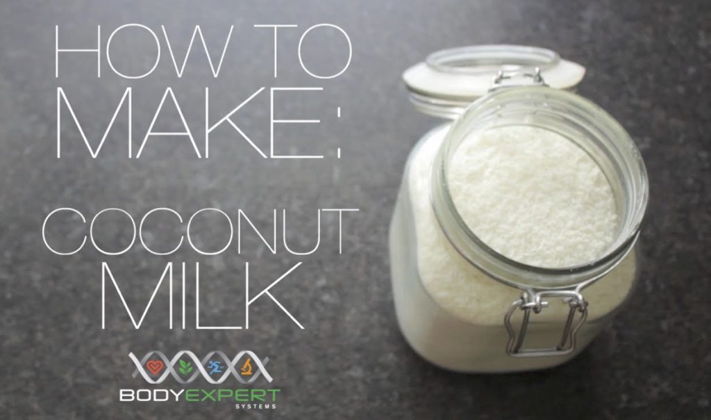 Body Expert Systems coconut milk recipe