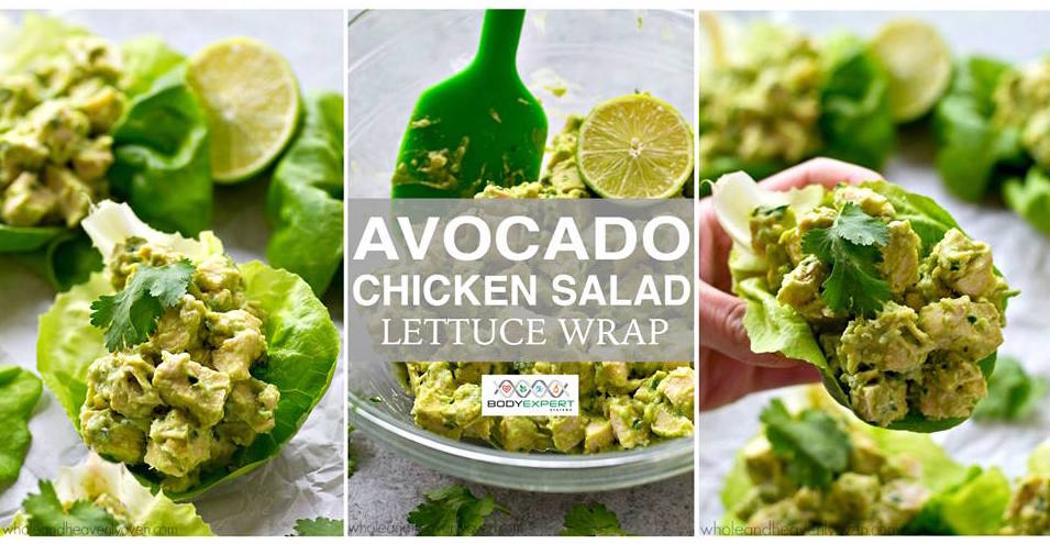 Recipe of avocado chicken wraps